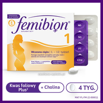 Polish femibion ​​folic acid tablets 1 section Ivian pregnant women special pregnancy preparation early 1-12 weeks of nutrients