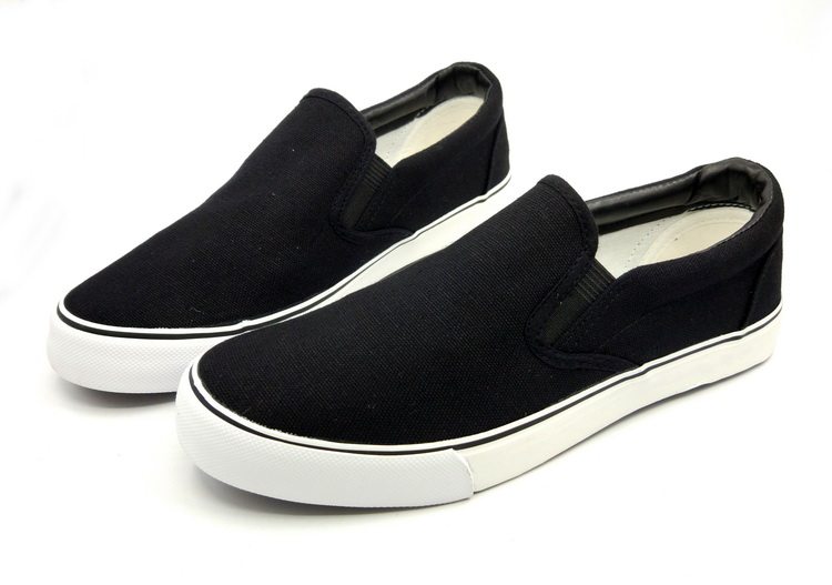 Twin Star Sail Cloth Shoes Fashion Deck Men And Women Pure Color One Foot Pedal Light Breathable Life 305 Working Shoes