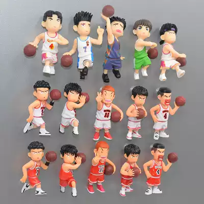 Slam dunk refrigerator stickers magnet creative three-dimensional message stickers fans Sakuragi flower Road stream Maple cartoon animation