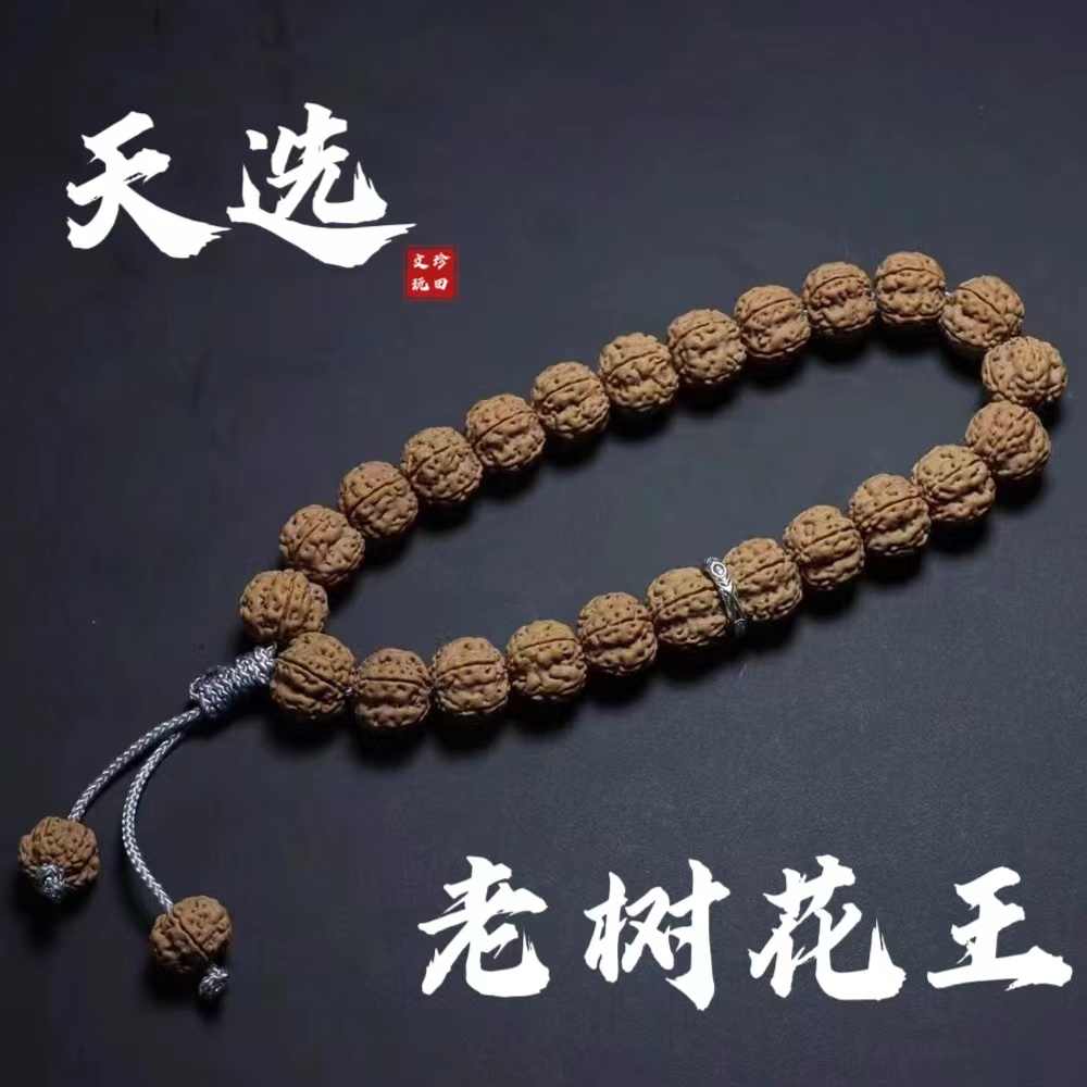 ルドラクシャ金剛菩提 老树梅花小金刚108 ルドラクシャ数珠 老树梅花小金刚108 老树花王小金刚菩提子单