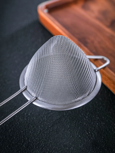 Бар легендарный коктейль специального коктейльного треугольника фильтр экрана экрана порошкообразной конус из нержавеющей стали тип конуса