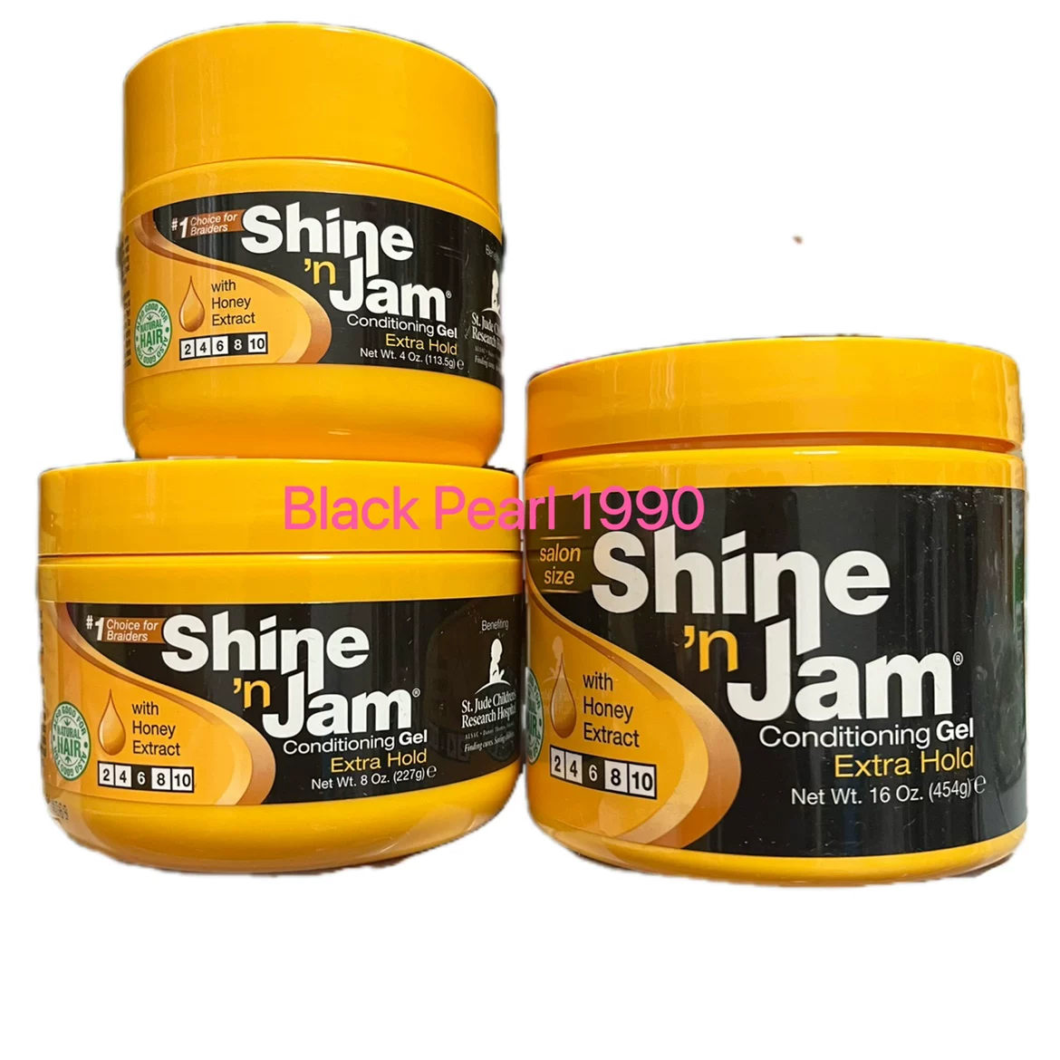 Shine N Jam Braiding Lock Conditioning Gel Hold