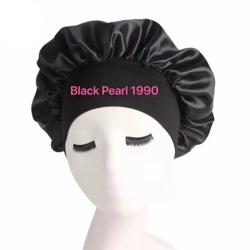 Шапка-ночь SATIN SPOT Sleep Cap Hair Night Bonnet большой атласный ночной чепчик для длинных волос
