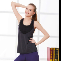2019 New Single and double size sports yoga sexy mesh sports vest running yoga clothes fitness dancing top