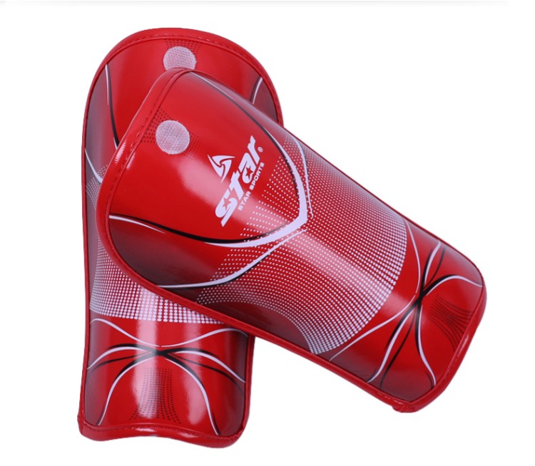 Chính hãng STAR Shida Shin bảo vệ bóng đá Thiết bị bảo vệ bóng đá Dây đeo xà cạp Quần legging thẳng - Dụng cụ thể thao găng tay thể thao