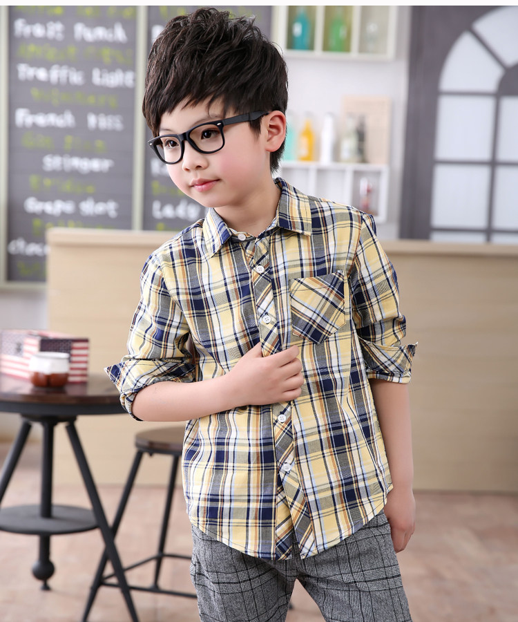 Chemise garcon à manche longue - Ref 2073233 Image 19