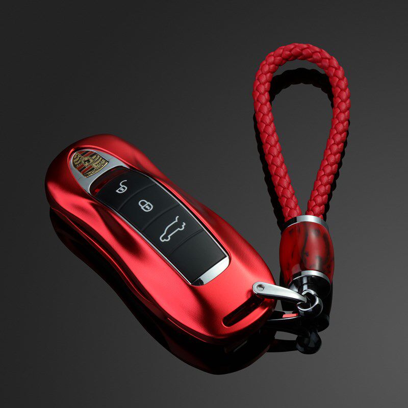 Suitable for the new Porsche key shell Cayenne macan Panamera 718Taycan 911 bag buckle female