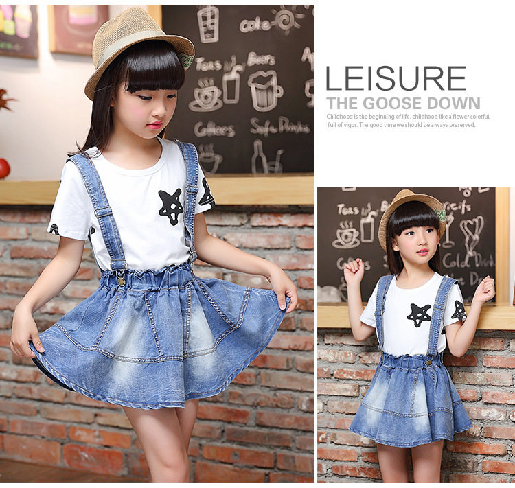 Jupe fillette en toile - Ref 2050182 Image 16