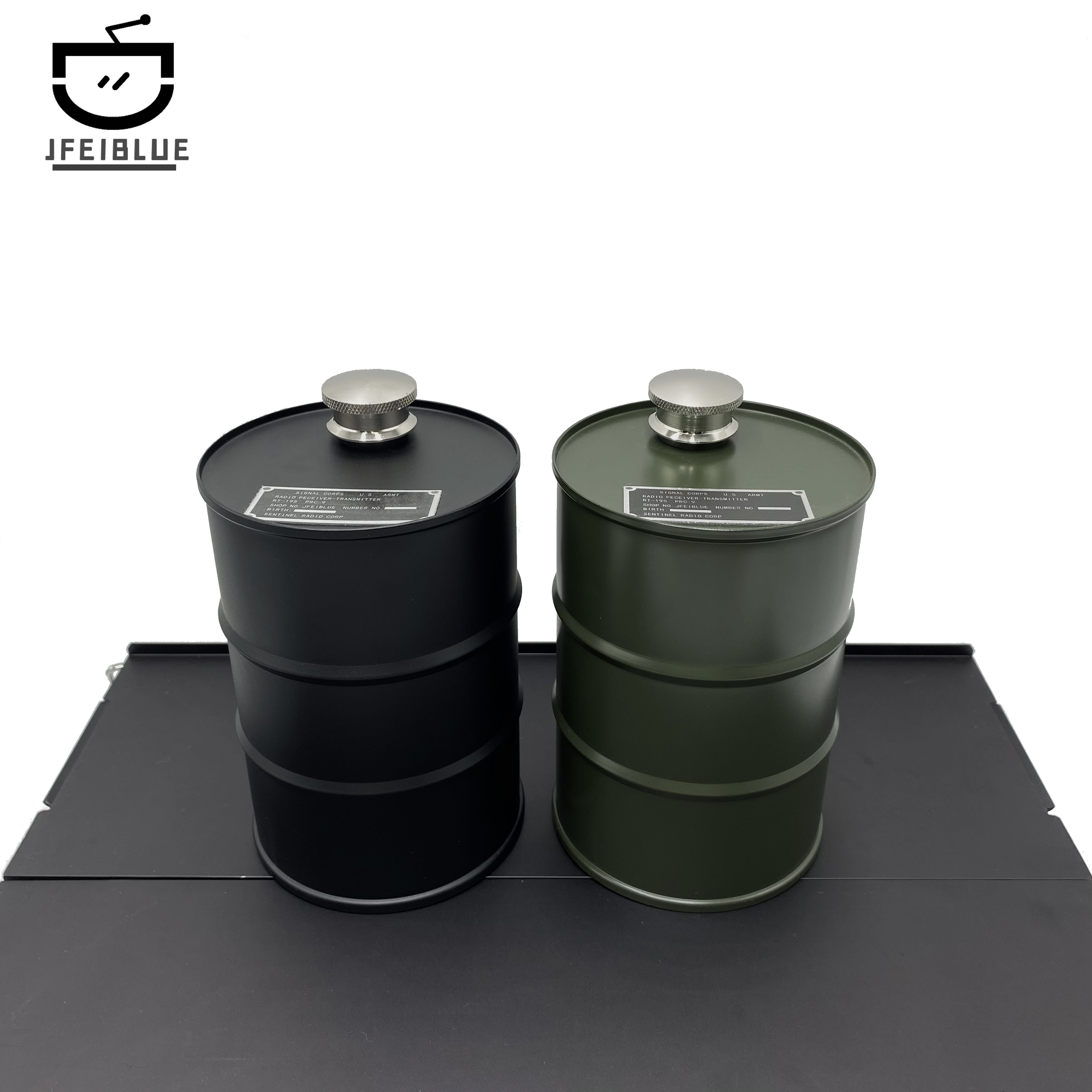 British JFEIBLUE design custom oil pot kerosene lamp oil pot kerosene lamp oil pot fuel pot oil bottle 750ml