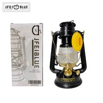 British JFEIBLUE retro traditional kerosene lamp camping lamp horse lamp outdoor portable lamp old-fashioned oil lamp non-fire hand