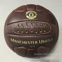 Spot] Official website UK Manchester United fans Commemorative collectibles retro old leather No. 5 football
