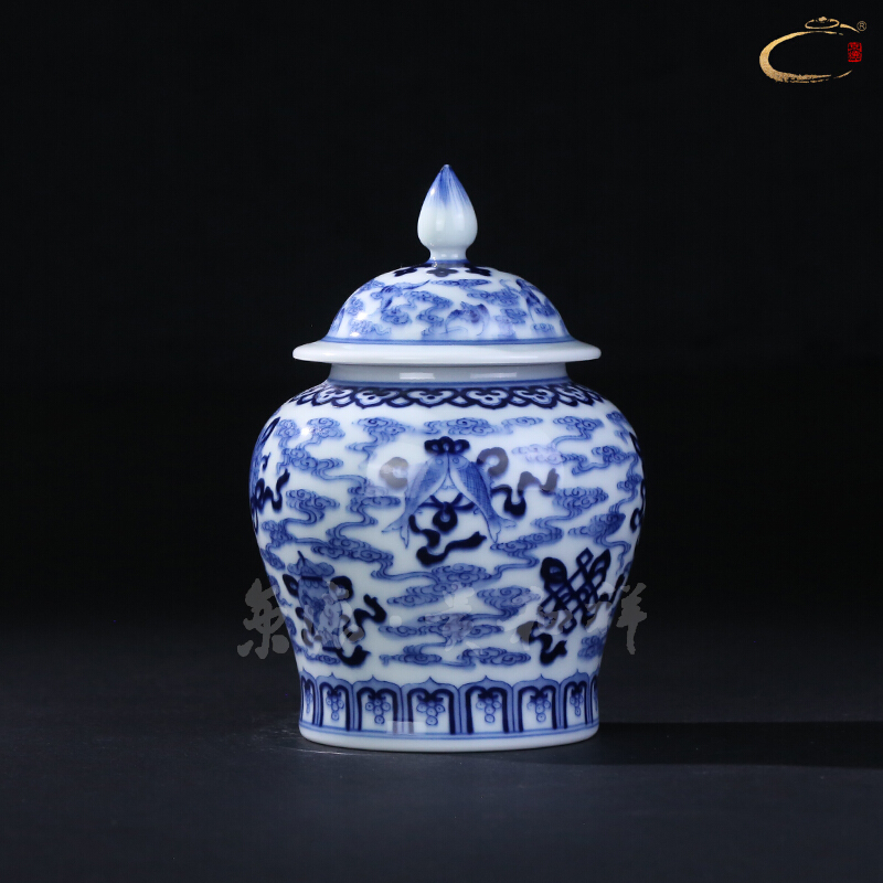 And auspicious jingdezhen porcelain store receives the general household business gifts ceramic landscape character in a tea pot