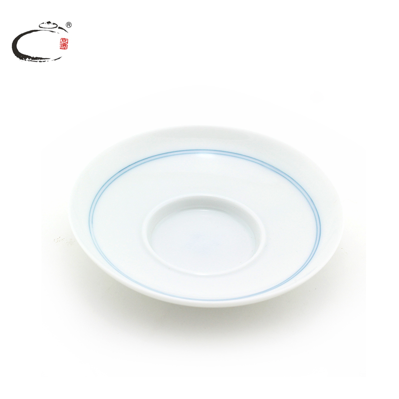 And auspicious hand - made of blue And white porcelain tea tureen hand grasp three of the bowl bowl bowl jingdezhen tea cups