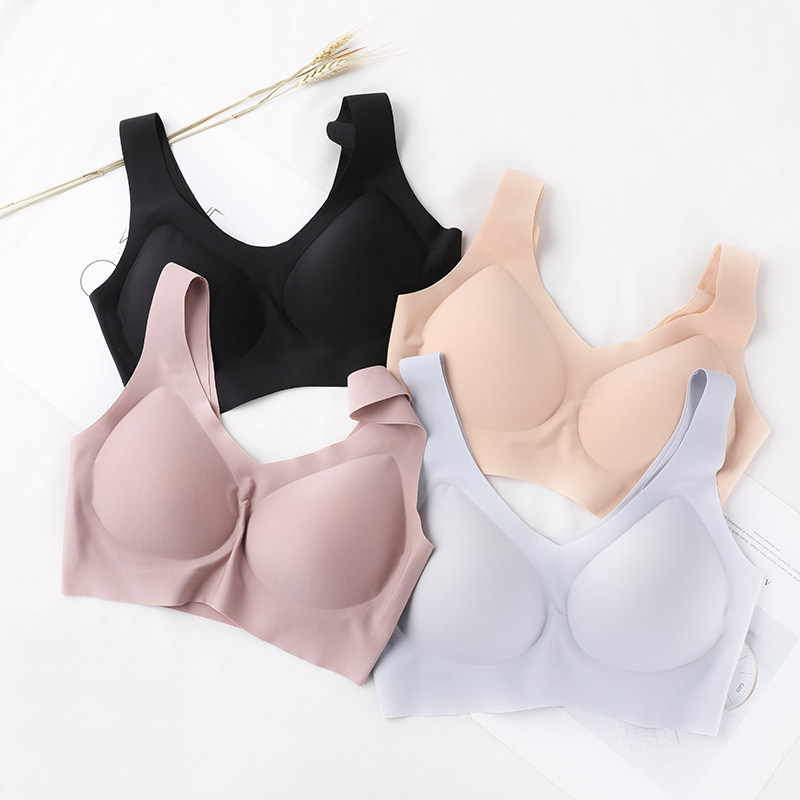 No sense of bondage~Enjiahui no size vest bra No trace no rim underwear Women's bra