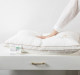 A pair of soybean double five-star neck sleeping pillows