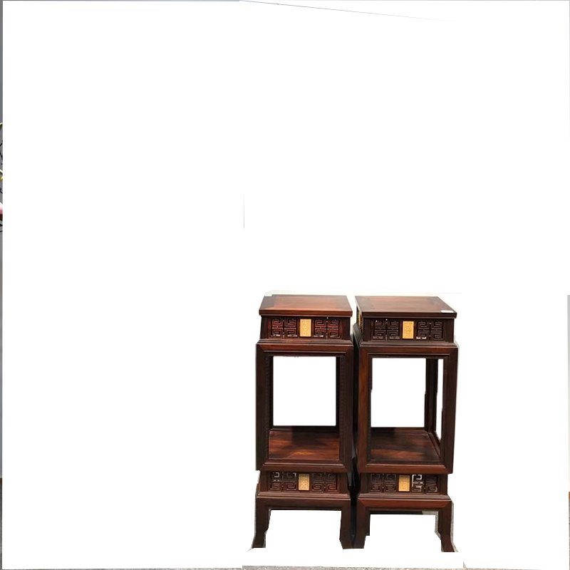 Red Wood Classical Furniture Great Red Acid Branches Flower Shelf Flowers a few flower pots Shelf Ming and Qing solid wood Toe Yellow Sandalwood Manufacturer Direct