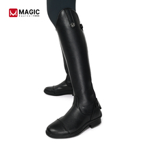 ME adult professional equestrian boots for men and women real cowhide leather breathable and soft riding boots equestrian equipment