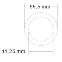 ¢ 55 5 X 4 1 Element Pet Membrane Insulation Strip Fillin Macrilla Isolation Ring Transparent Plastic Sheet