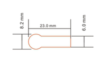 23X8 2petmylar barley paper insulation CR2430 button battery isolation Mylar anti-electric shock diaphragm sheet