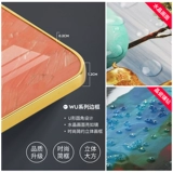 Современная минималистская гостиная декоративная живопись Новая абстрактная трехунированная окрашенная легкая световая роскошная стиль роскошный роспись атмосферный диван Фоновая стена висящая картина