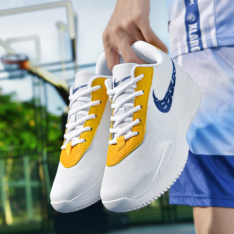 Pure Original Gtcut3 Basketball Shoes for Men and Women, Breathable, Shock-Absorbing, Wear-Resistant, Non-Slip, Practical Sneakers for Cement Floors, Student Sports Shoes