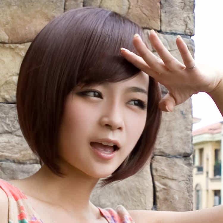 Perruque cheveux raides Court - Ref 2612373 Image 6