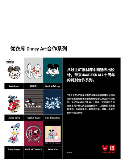 Uniqlo Herren- und Damen-UT-Disney-Print-Kurzarm-T-Shirt 483272