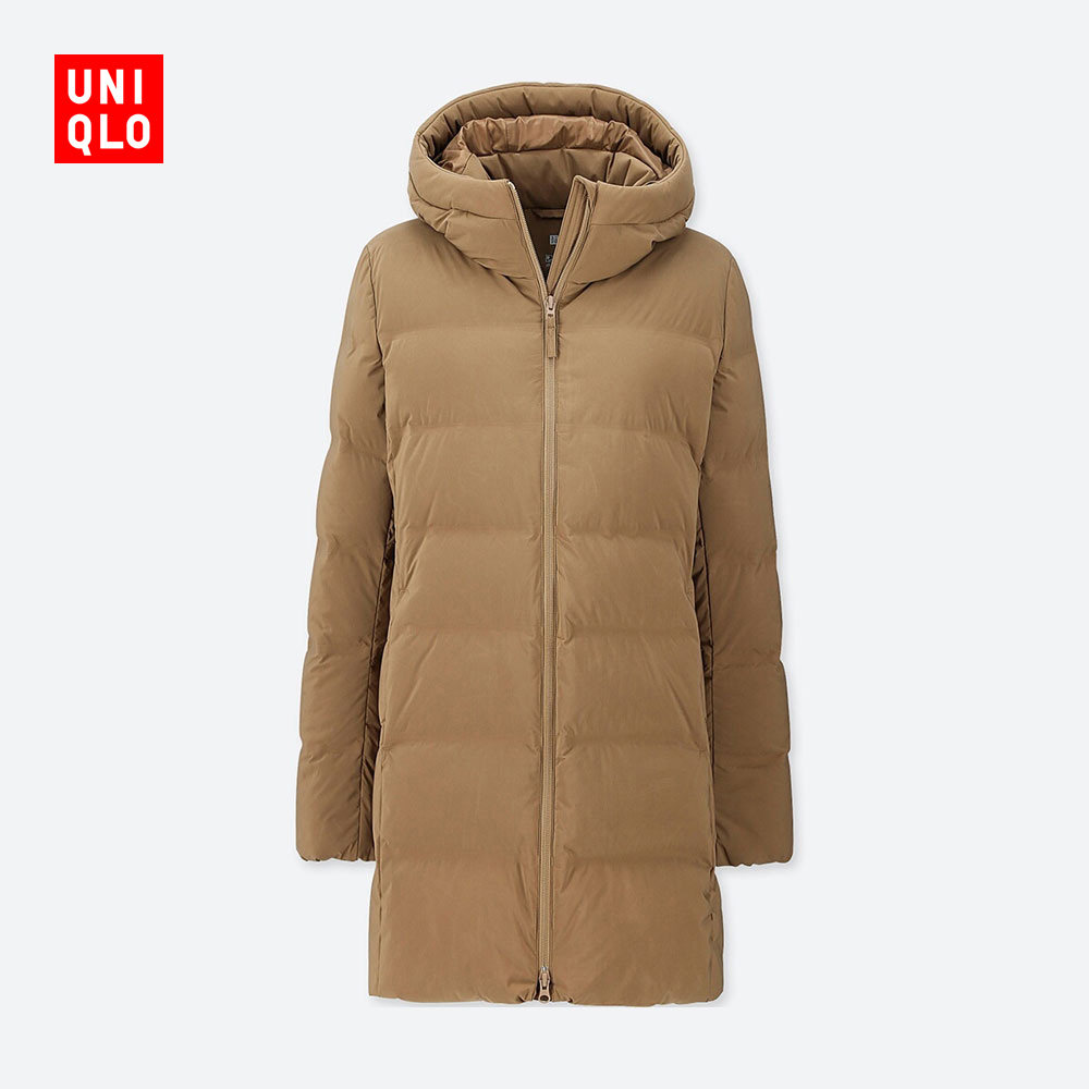 seamless down coat