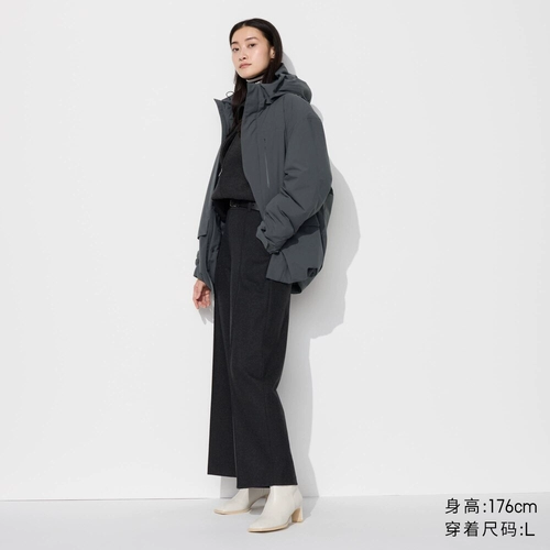 Uniqlo, толстовка с капюшоном, удерживающая тепло куртка с пухом