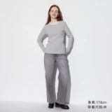 Женская мягкая ребристая рубашка для женской ребра, универсальная, универсальная основание с длинным рукавом и внутреннее 475426