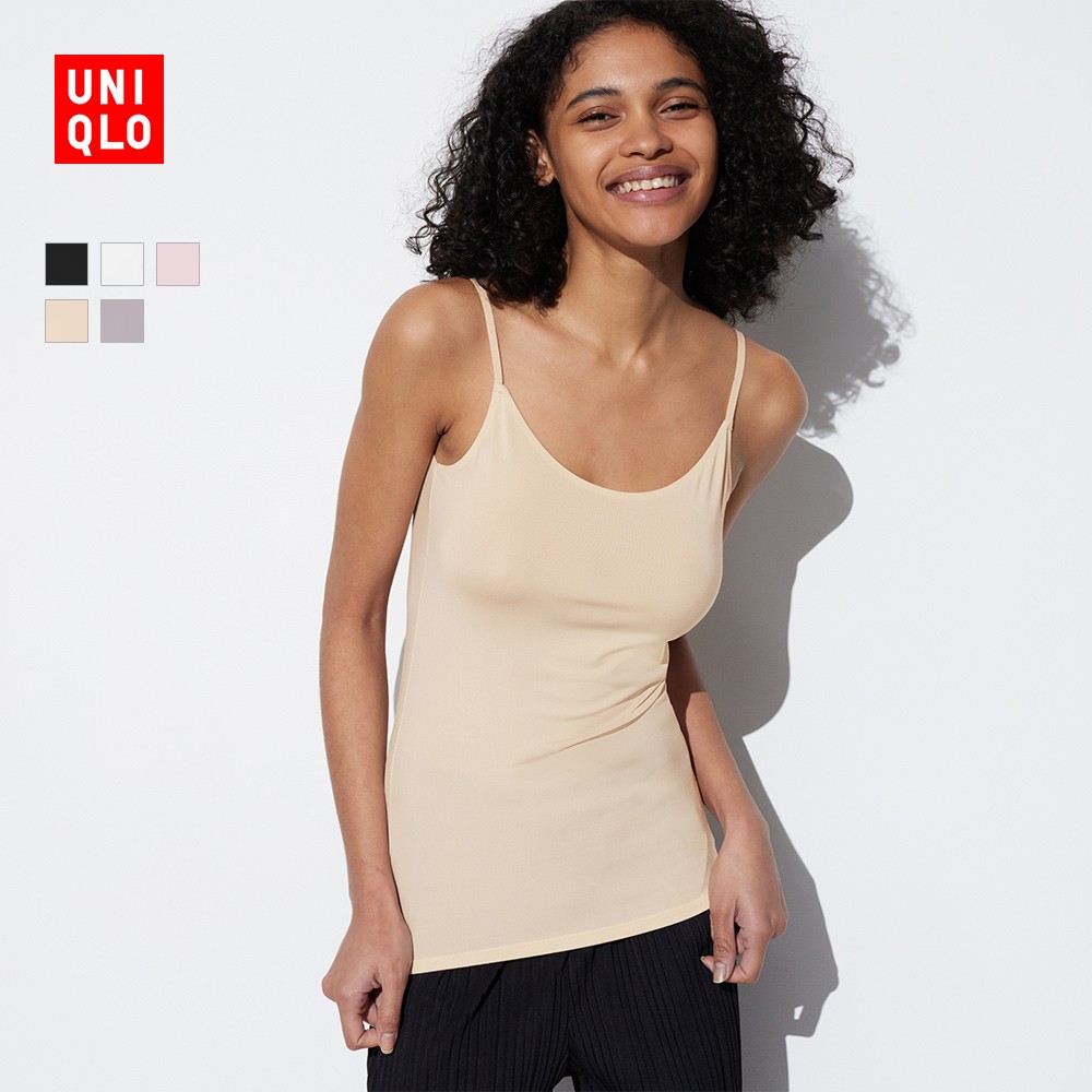 Uulicum women's clothing AIRism hanging band shirt cool sensual classic style slim shoulder strap hit bottom lingerie 24 new 464442-Taobao