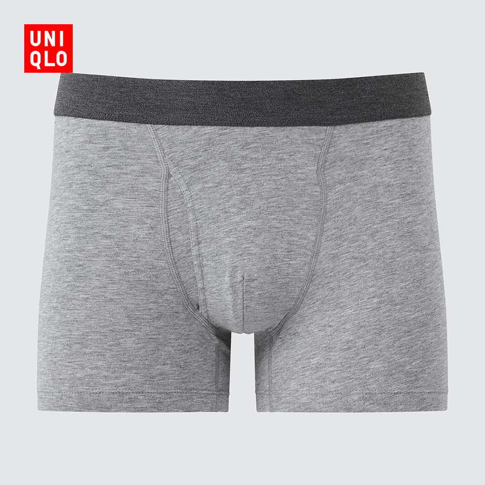 UNIQLO MEN's SUPIMA COTTON KNITTED SHORTS (PANTIES) (NORMAL WAIST)439659 UNIQLO