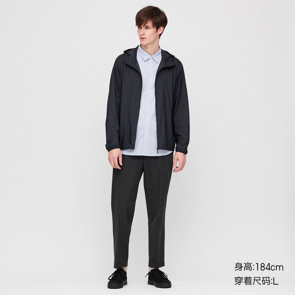 uniqlo men's/couple wear portable uv protective hooded jaet (sun wear) 425028