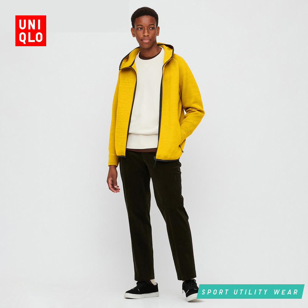 Uniqlo Couple High Stretch Sport Zip Hooded Cardigan (