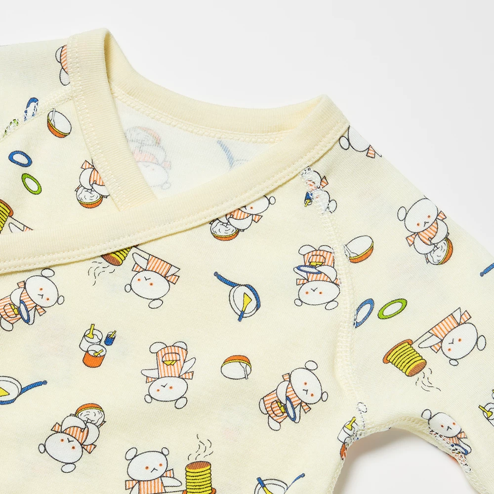 Uniqlo детский UT Picture Book Cooperation Series hip cover/long sleeve 1-piece pack 481848 478397