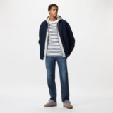 Uniqlo мужские повседневные 𫔮 прямые джинсы/вымытые брюки брюки 475554 470534