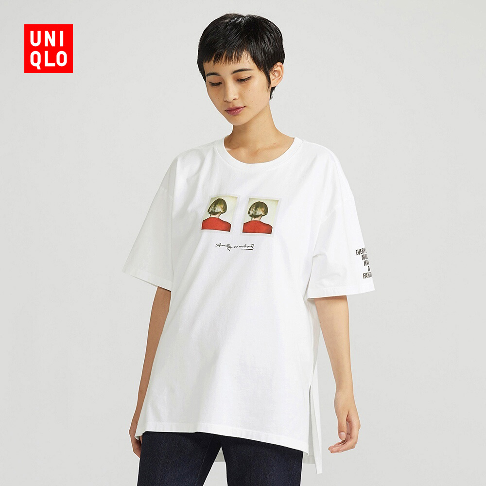Uniqlo Ladies/Couples (UT) Andy Warhol Printed T-shirt (Short Sleeve) 427252