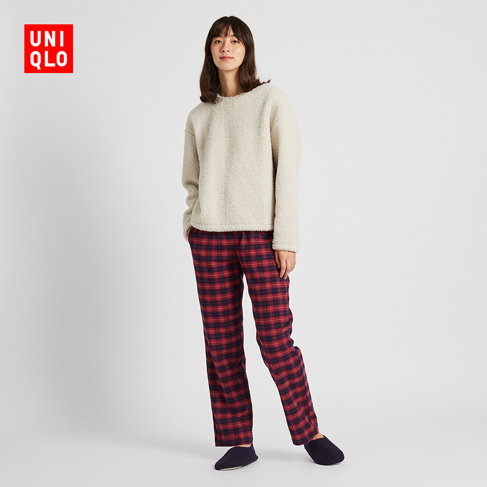 Купить Пижамные штаны Фланелевые женские эластичные брюки 419870 от ...