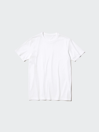 Мужская и женская быстросохнущая футболка Uniqlo с круглым вырезом и короткими рукавами 26, новый стиль весны и лета 482300
