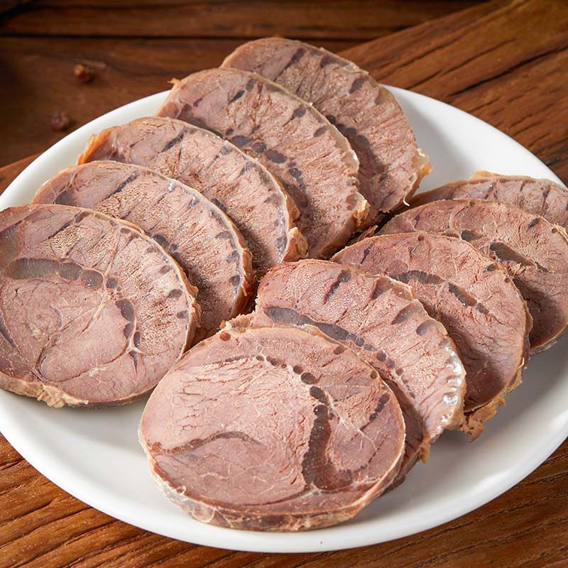 Zhoujia Kou Beef Shank Meat Sauce Braised Food Vacuum-Packed Five-Spice Ready-To-Eat Fitness Meal Replacement Henan Specialty Ready-To-Eat