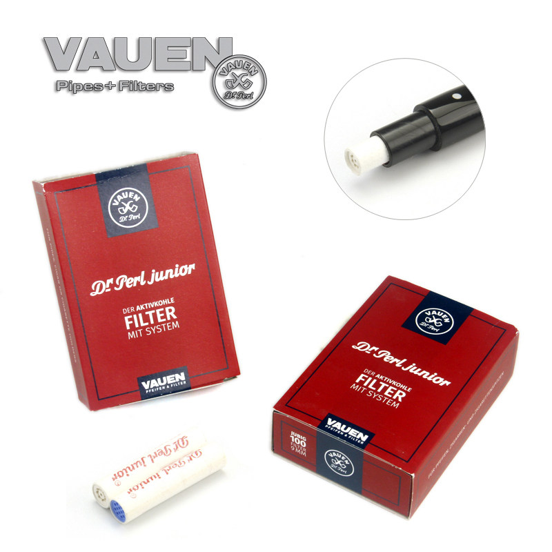 2 pieces of original imported German Hucloud VAUEN imported tobacco hopper 9mm active carbon filter core 100 only