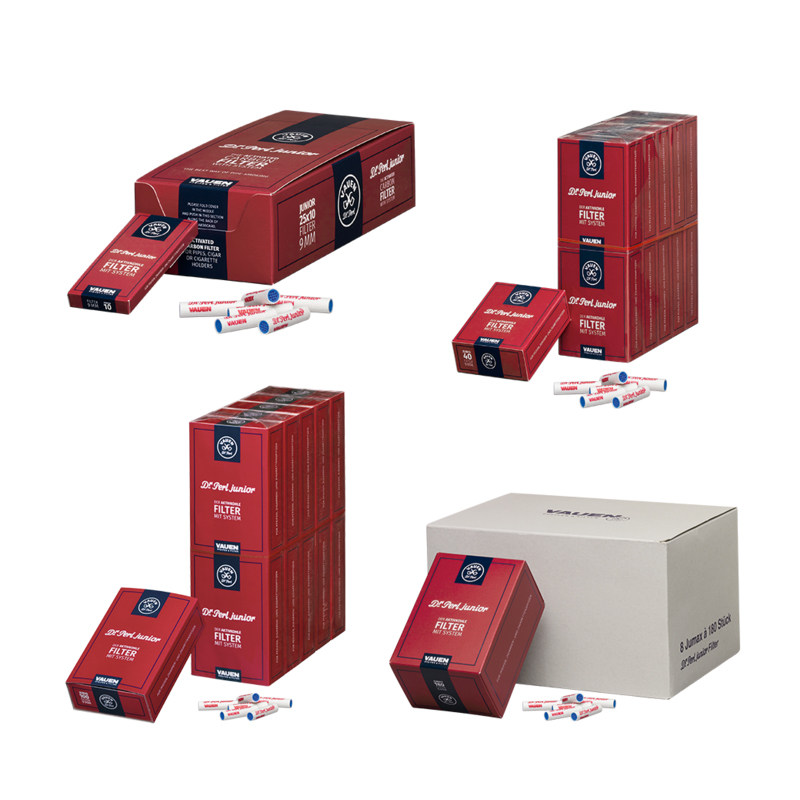 National original German import Huayun VAUEN smoking set, pipe filter, cigarette holder, 9MM activated carbon filter