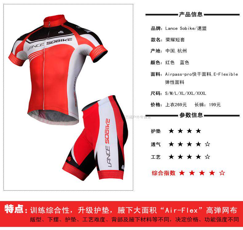 Tenue de cyclisme homme LANCE SOBIKE - Ref 2208492 Image 7