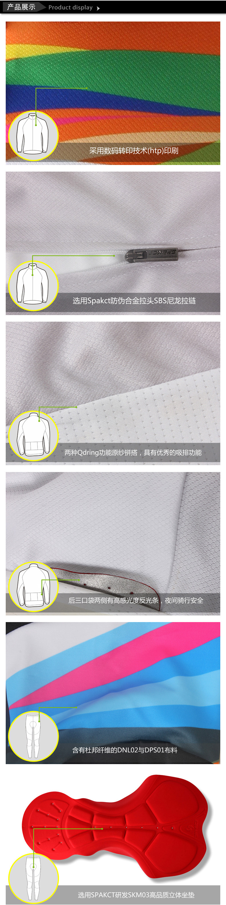 Vêtement cyclisme homme SPAKCT - Ref 2213754 Image 11