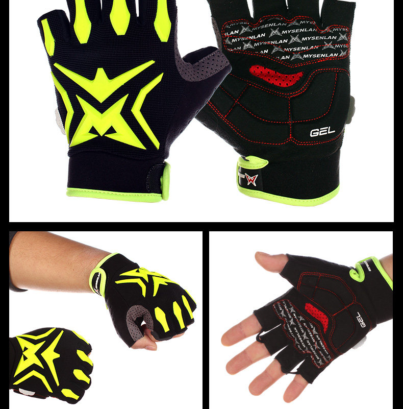 Gants pour vélo mixte MYSENLAN - Ref 2238479 Image 18