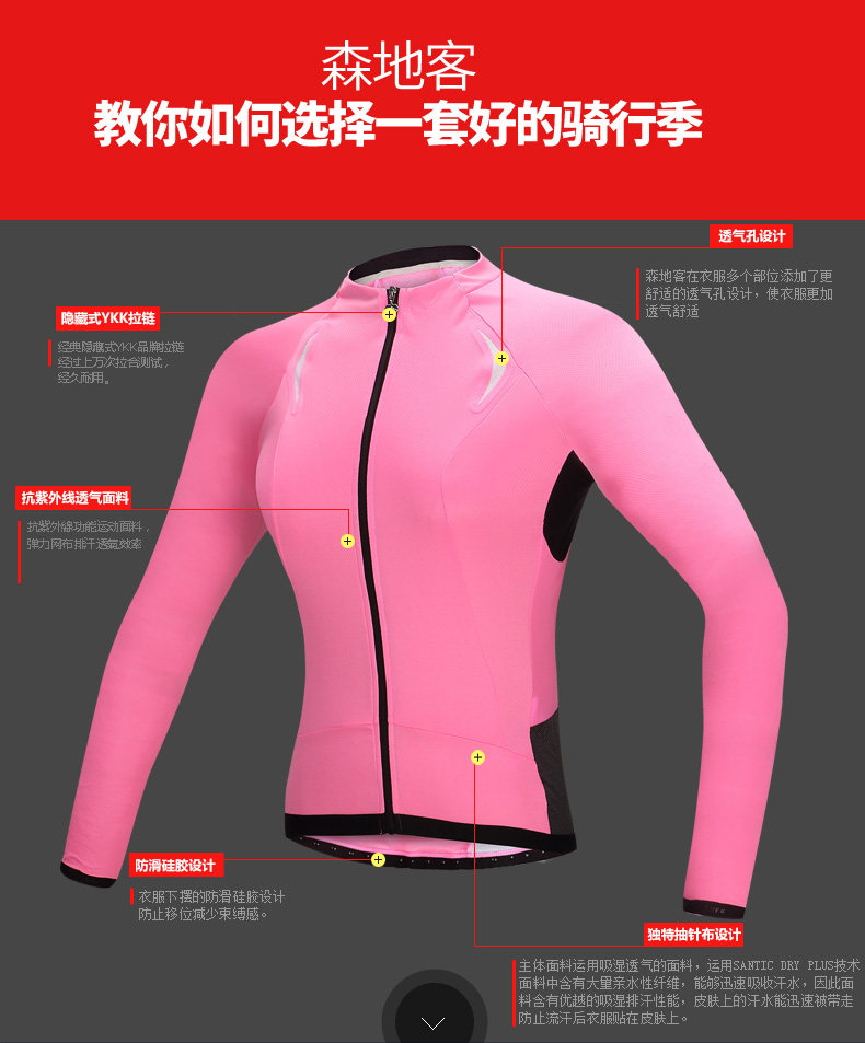 Tenue de cyclisme femme - Ref 2214158 Image 12