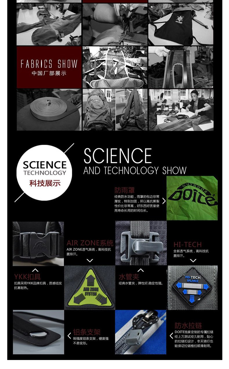 Sacoche pour vélo mixte DOITE - Ref 2218127 Image 20