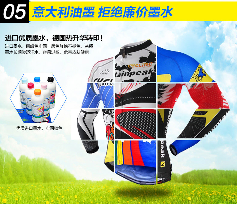 Tenue de cyclisme mixte MOUNTAINPEAK - Ref 2209104 Image 14
