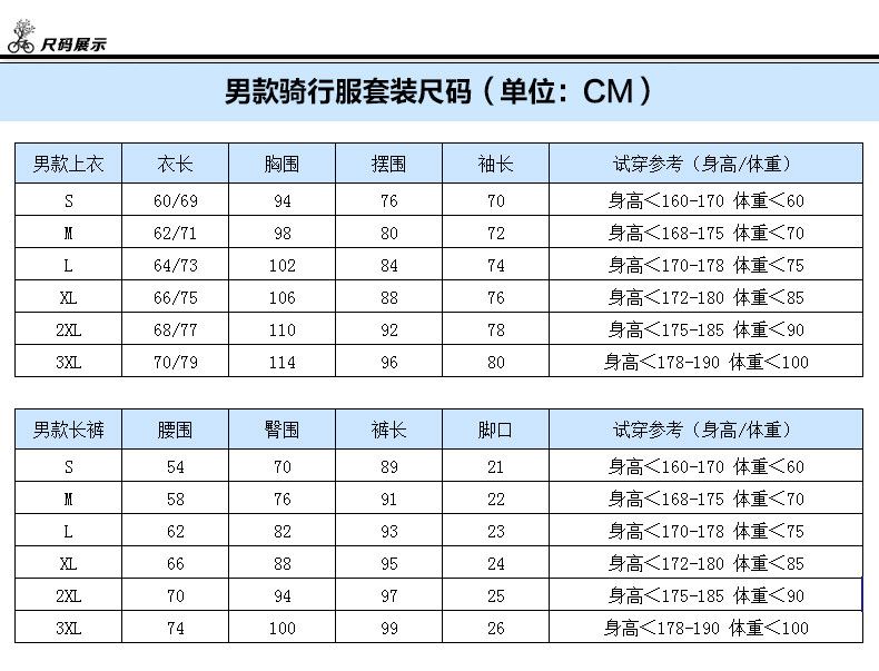 Tenue de cyclisme mixte MOUNTAINPEAK - Ref 2230093 Image 32