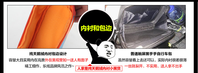 Sacoche pour vélo mixte ROSWHEEL - Ref 2216858 Image 11